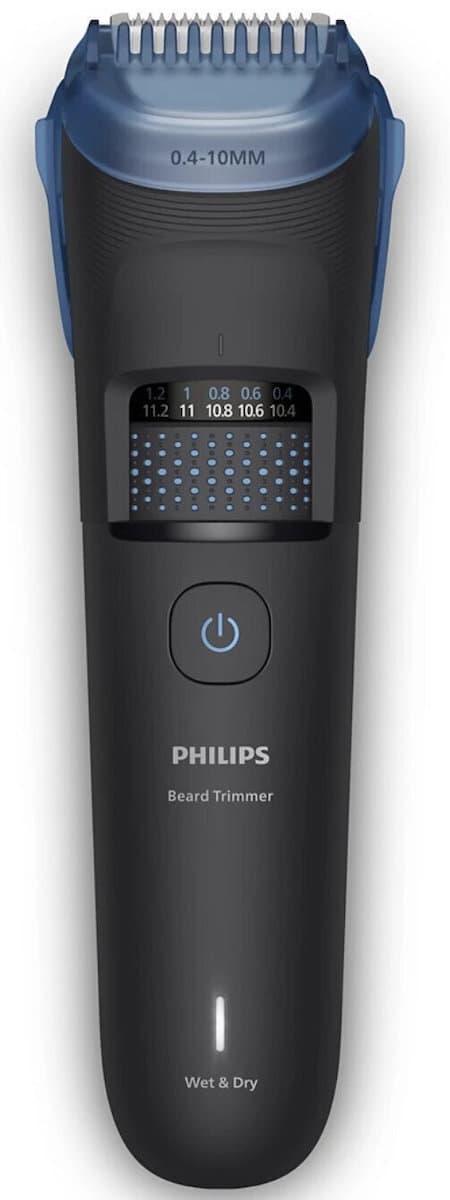 Philips Beardtrimmer 5000 Σετ Επαναφορτιζόμενης Κουρευτικής Μηχανής Μαύρο BT5780/15 4