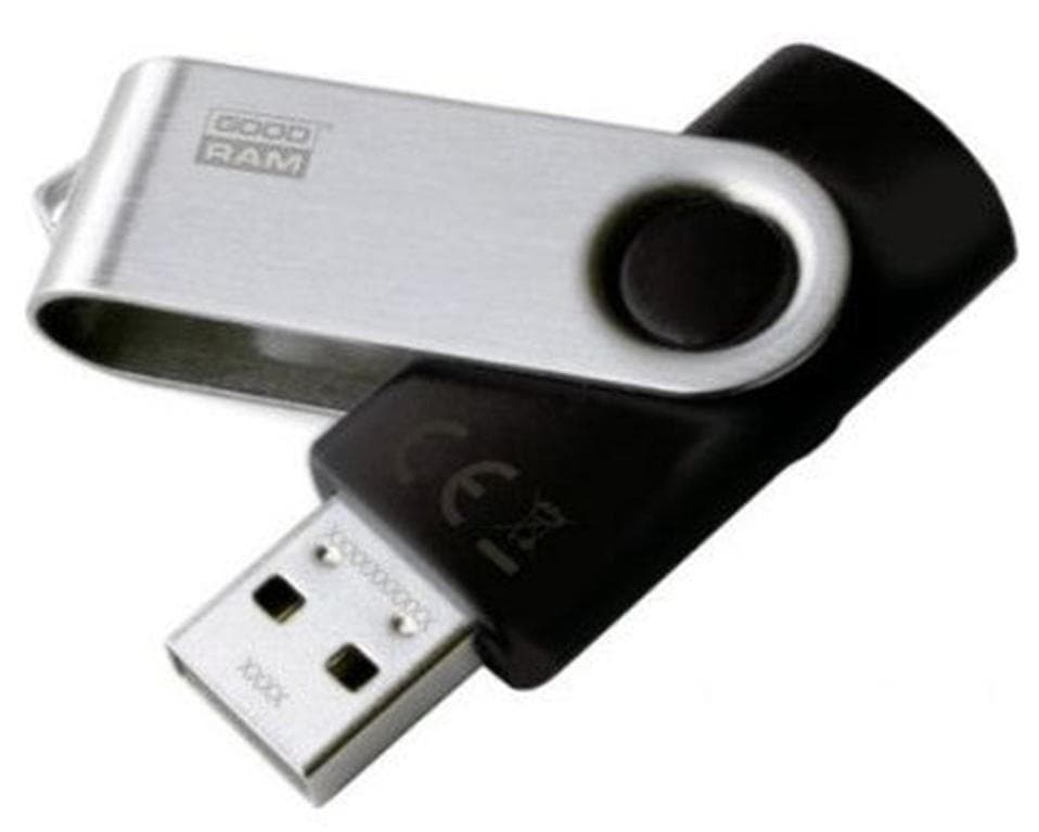GoodRAM Pendrive 128GB USB 2.0 Stick Μαύρο
