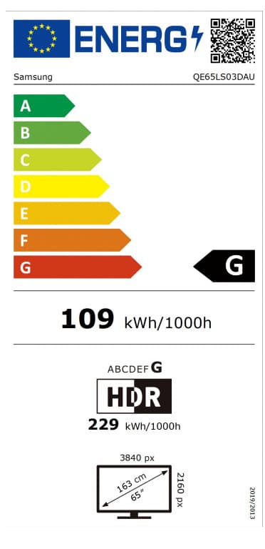 Samsung Smart Τηλεόραση 65" 4K UHD QLED The Frame LS03F HDR (2025) QE65LS03FAUXXH