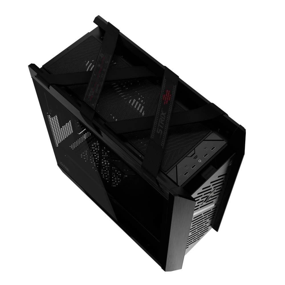 Asus ROG Strix Helios II Gaming Midi Tower Κουτί Υπολογιστή με Πλαϊνό Παράθυρο και RGB Φωτισμό Μαύρο 13