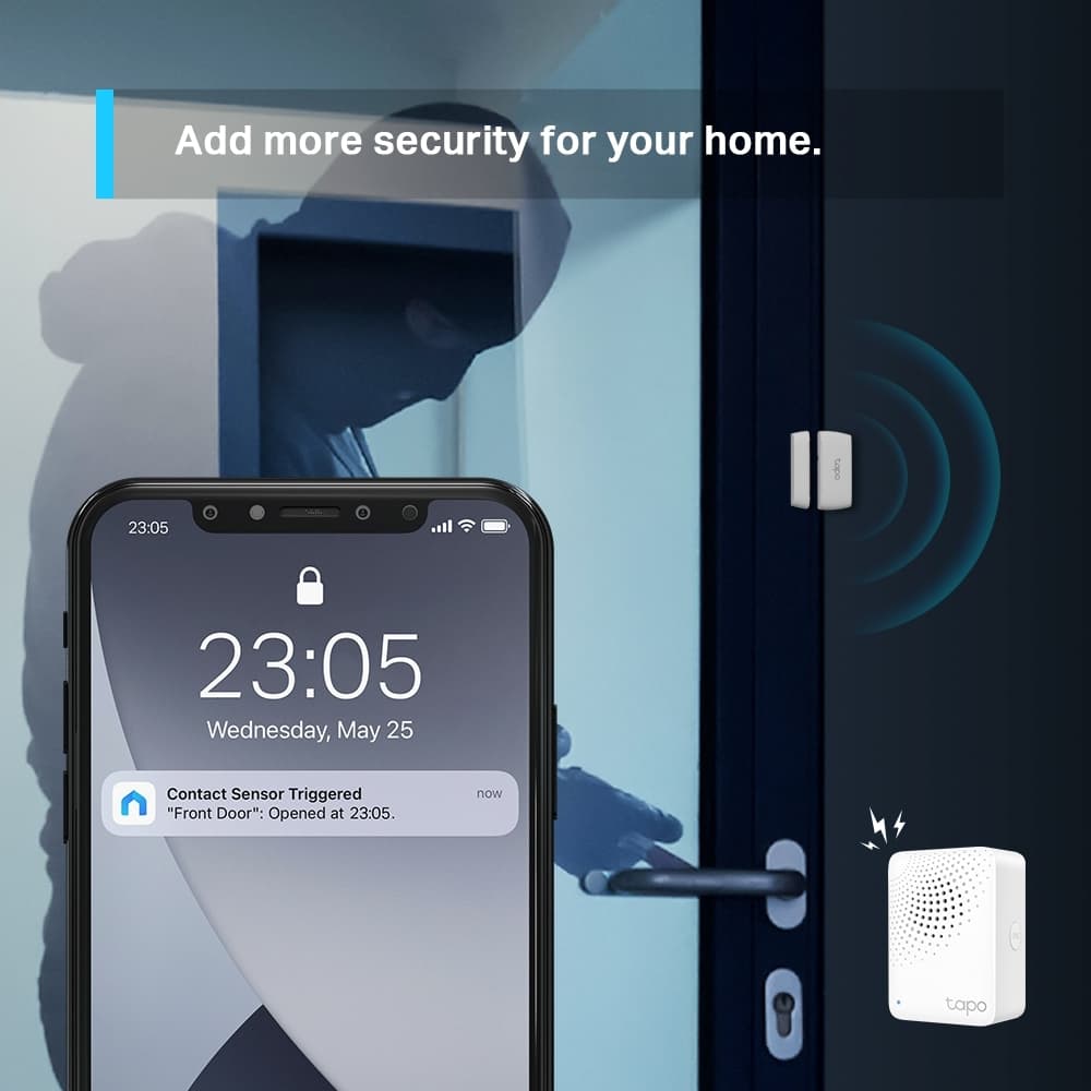 TP-LINK T110 v1.2 Ασύρματος Αισθητήρας Επαφής Wi-Fi & RF 868MHz TAPO T110 4
