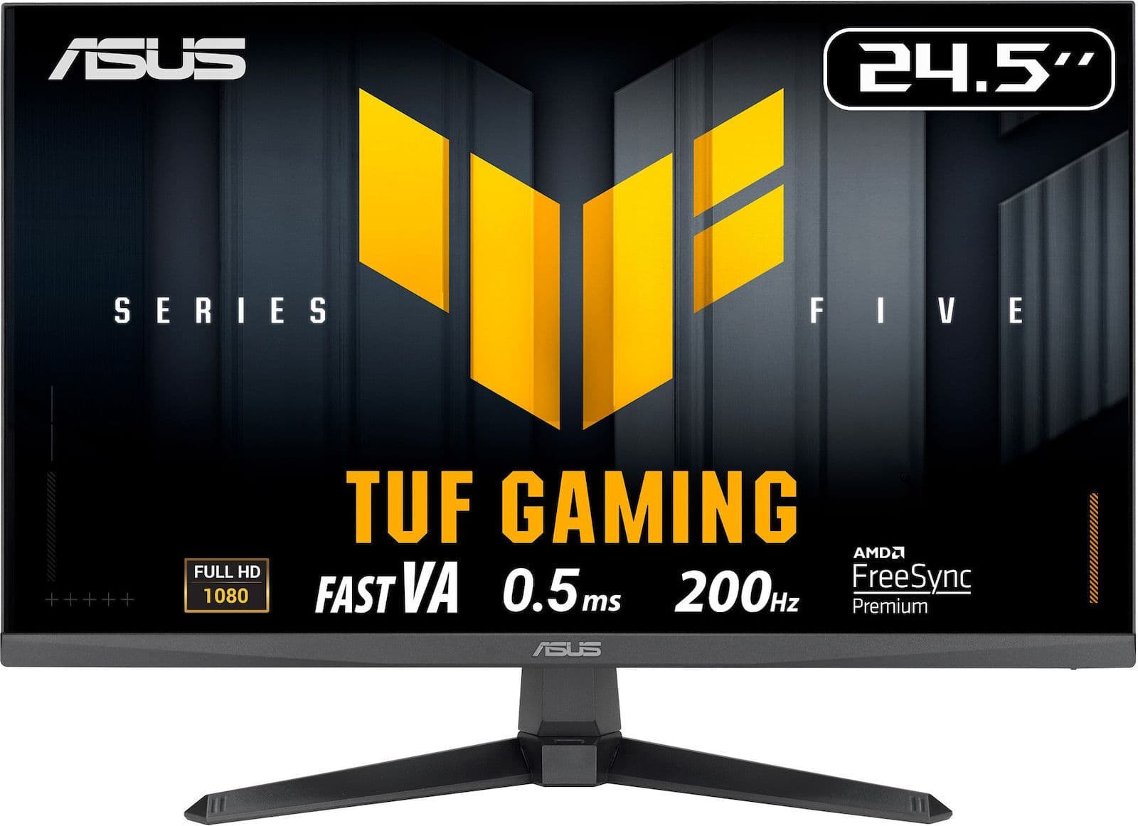 Asus TUF Gaming VG257Q5A TN HDR Monitor 25" FHD 1920x1080 200Hz με Χρόνο Απόκρισης 0.5ms GTG 4