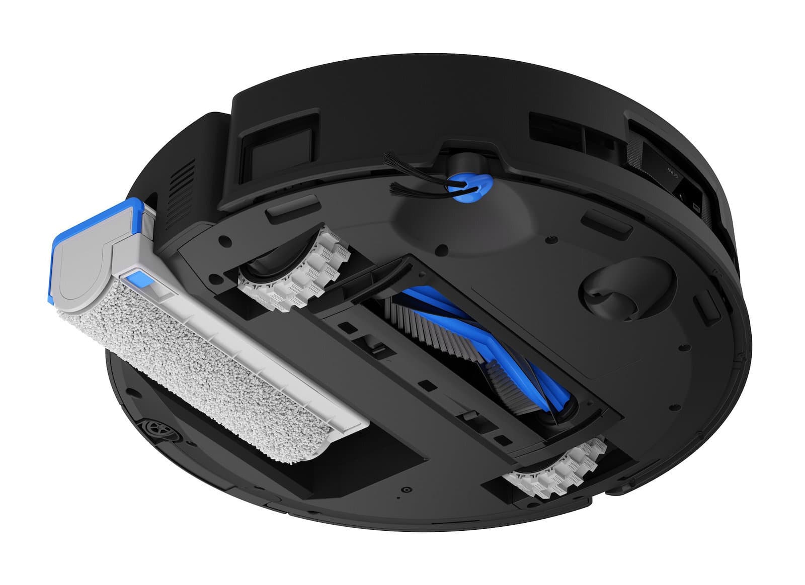 Ecovacs DEEBOT T80 Omni Σκούπα Ρομπότ με Χαρτογράφηση Laser & Απορρόφηση 18000Pa Μαύρη 9