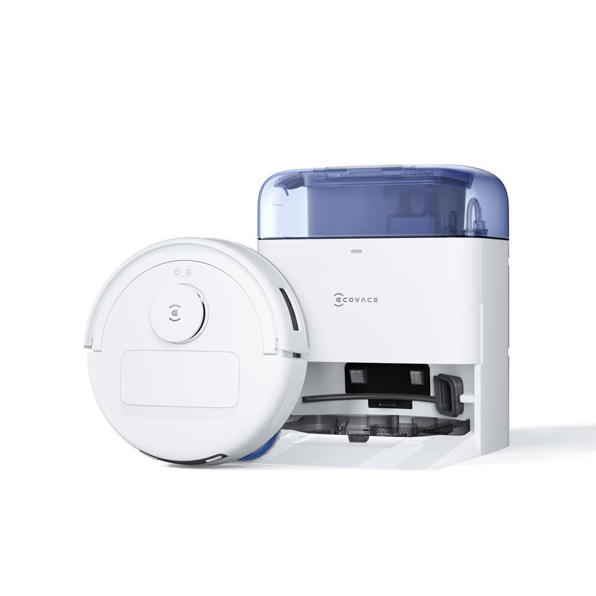 Ecovacs Deebot Mini Σκούπα Ρομπότ με Χαρτογράφηση Laser & Απορρόφηση 9000Pa Λευκή 8