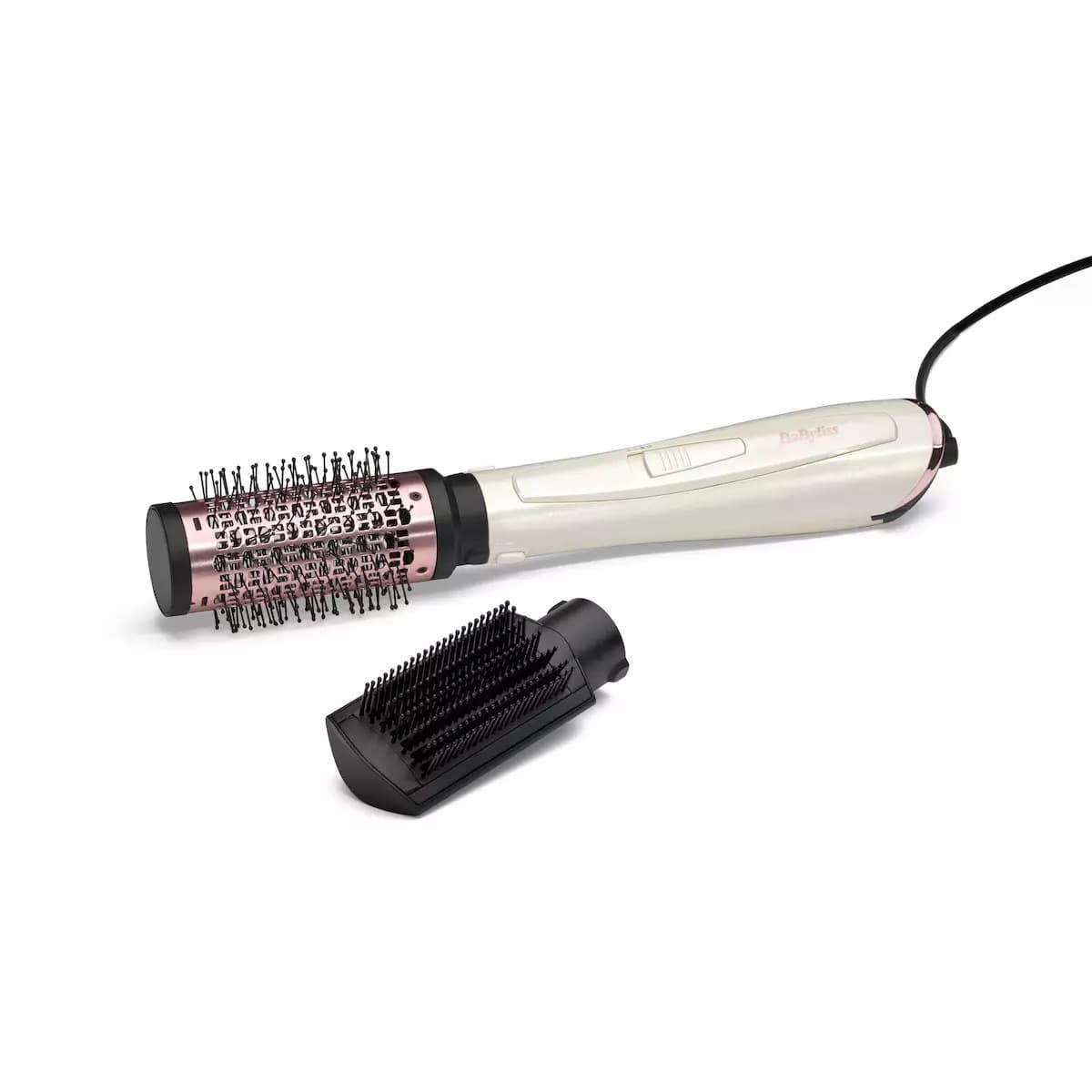Babyliss Κεραμική Ηλεκτρική Βούρτσα με Αέρα & Περιστρεφόμενη Κεφαλή για Ίσιωμα και Μπούκλες 1000W AS914PE 2