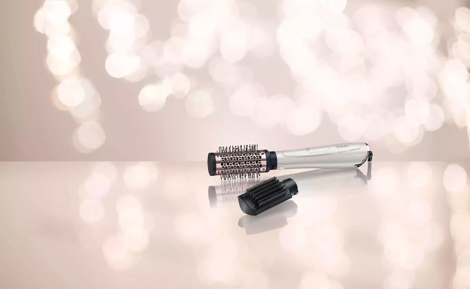 Babyliss Κεραμική Ηλεκτρική Βούρτσα με Αέρα & Περιστρεφόμενη Κεφαλή για Ίσιωμα και Μπούκλες 1000W AS914PE 3