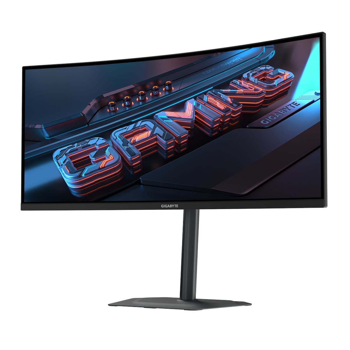 Gigabyte G34WQC2 Ultrawide VA HDR Curved Gaming Monitor 34" QHD 3440x1440 200Hz με Χρόνο Απόκρισης 1ms GTG Γκρι 7