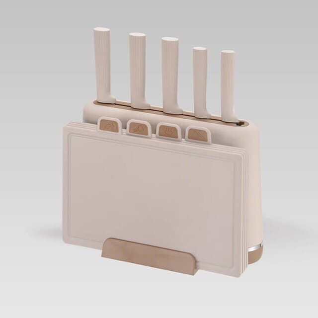 Maestro Σετ Μαχαίρια από Ανοξείδωτο Ατσάλι MR-1412-BEIGE 9