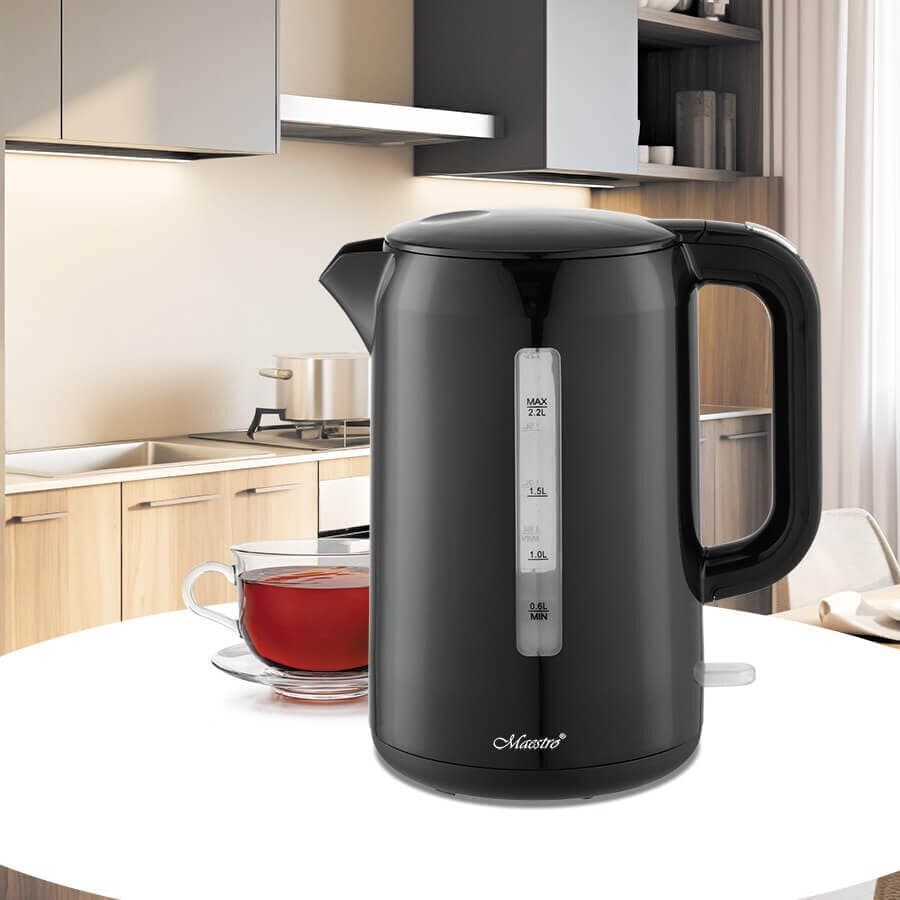 Maestro Βραστήρας 2.2lt 2200W Μαύρος MR-022-BLACK 3