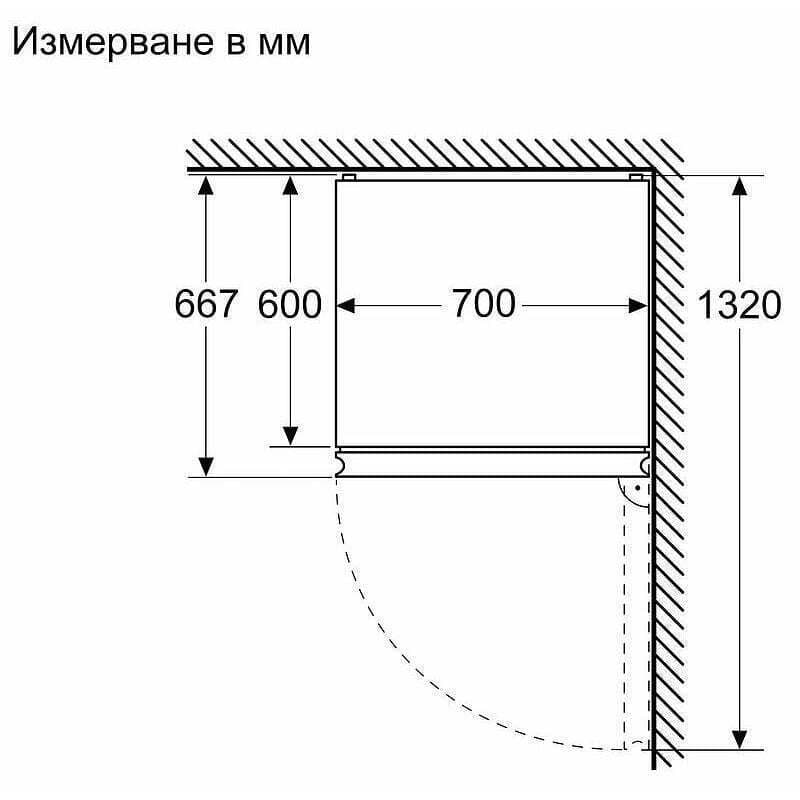 Bosch Ψυγειοκαταψύκτης 440lt Total NoFrost Υ203xΠ70xΒ66.7εκ. Inox KGN492IDF 15