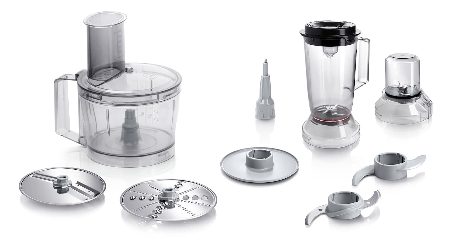Bosch MultiTalent 3 MCM3501M Πολυμίξερ 800W με Κάδο 2.3lt και Κανάτα Μπλέντερ Μαύρο 17