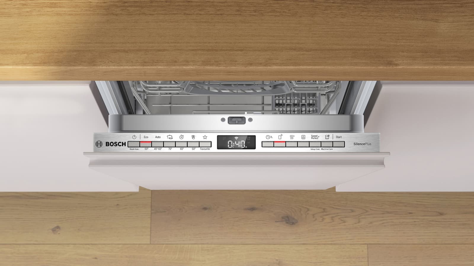 Bosch Πλήρως Εντοιχιζόμενο Πλυντήριο Πιάτων με Wi-Fi για 10 Σερβίτσια ExtraDry Π44.8xY81.5εκ. SPV4HKX10E 7
