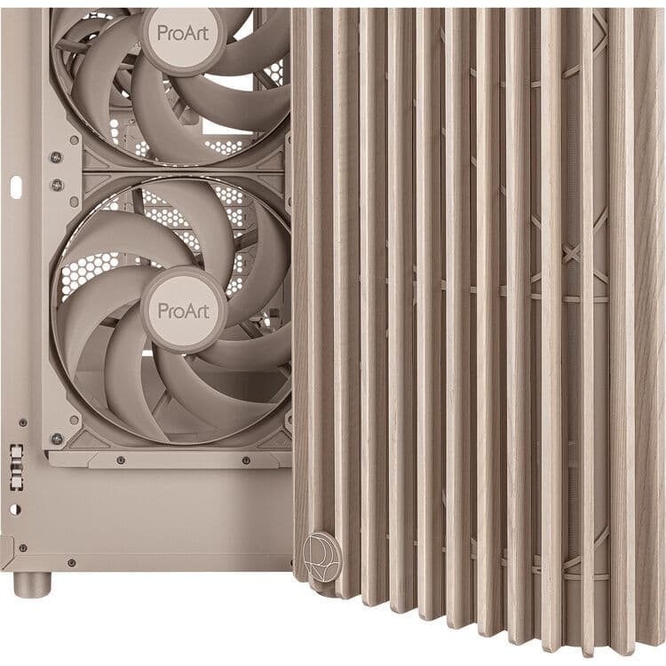 Asus ProArt PA401 Wood Edition Midi Tower Κουτί Υπολογιστή Beige 6