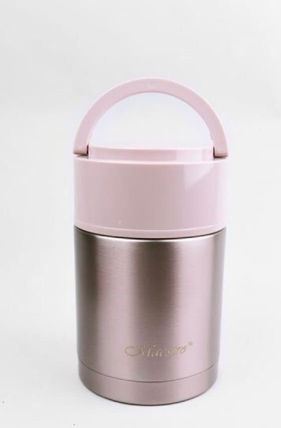 Maestro Δοχείο Φαγητού Inox Θερμός Γκρι 800ml 4