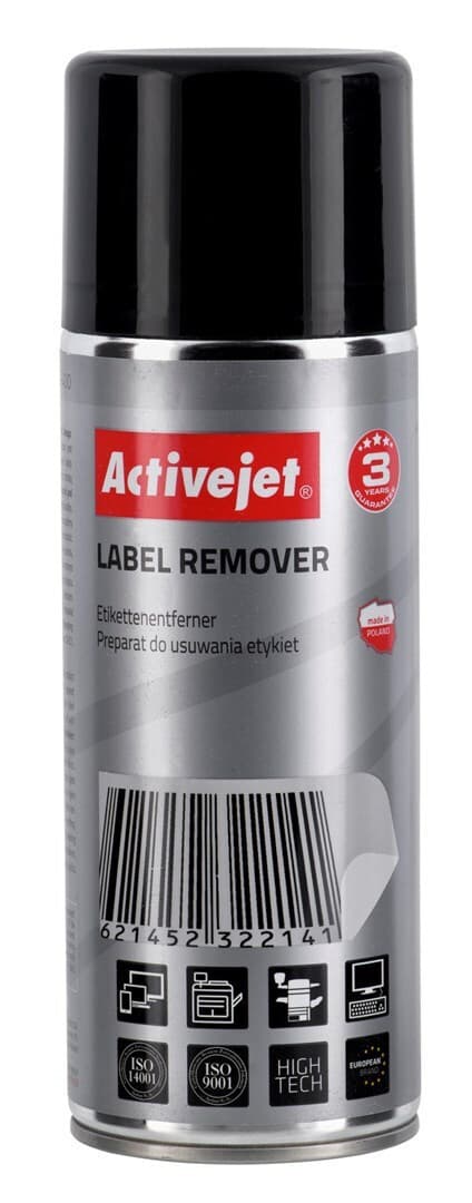 Active Jet Αξεσουάρ Καθαρισμού Γραφείου 400 Label Remover 400ml AOC-400 3