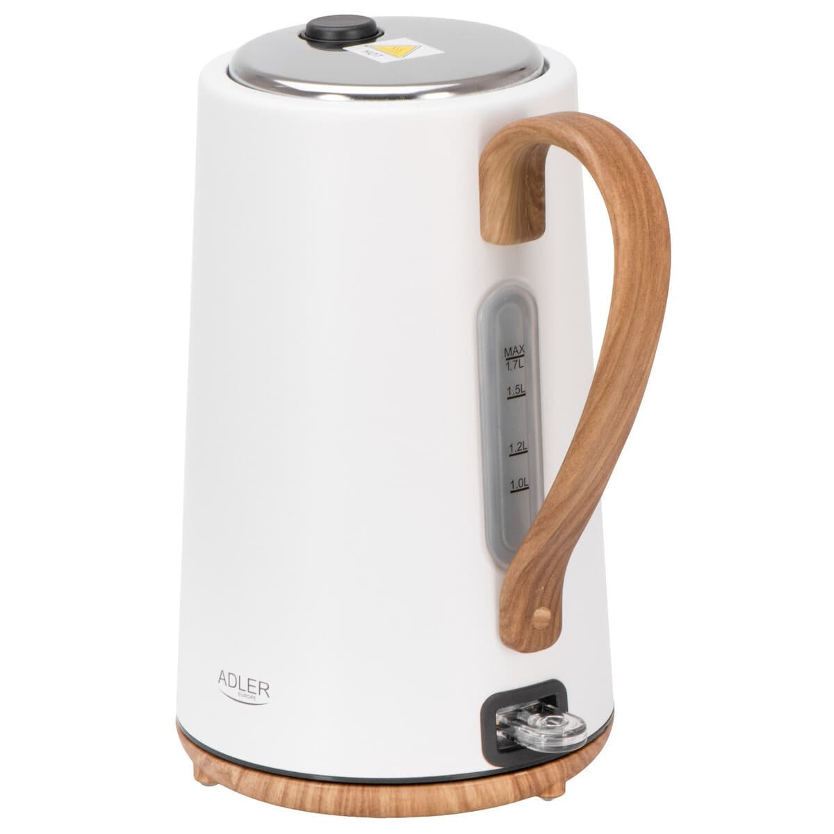 Adler Βραστήρας 1.7lt 2200W Λευκός AD 1352 3