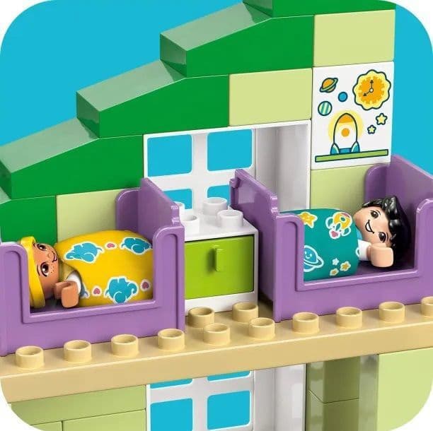 LEGO Duplo 3 in 1 Modern Family House with Figures για 2+ Ετών 166τμχ 10470 6