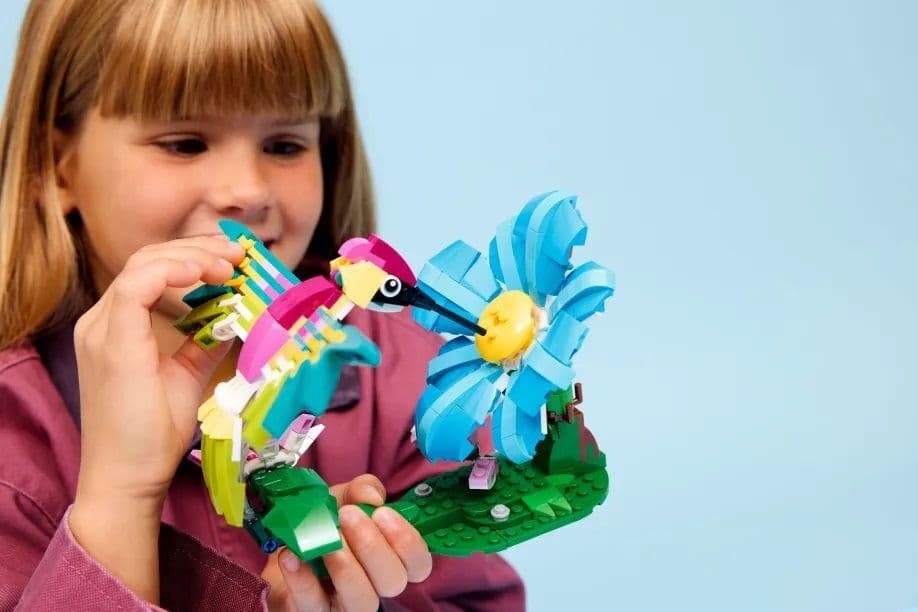 LEGO Creator 3-in-1 Wild Animals: Colorful Hummingbird για 8+ Ετών 312τμχ 31384 6