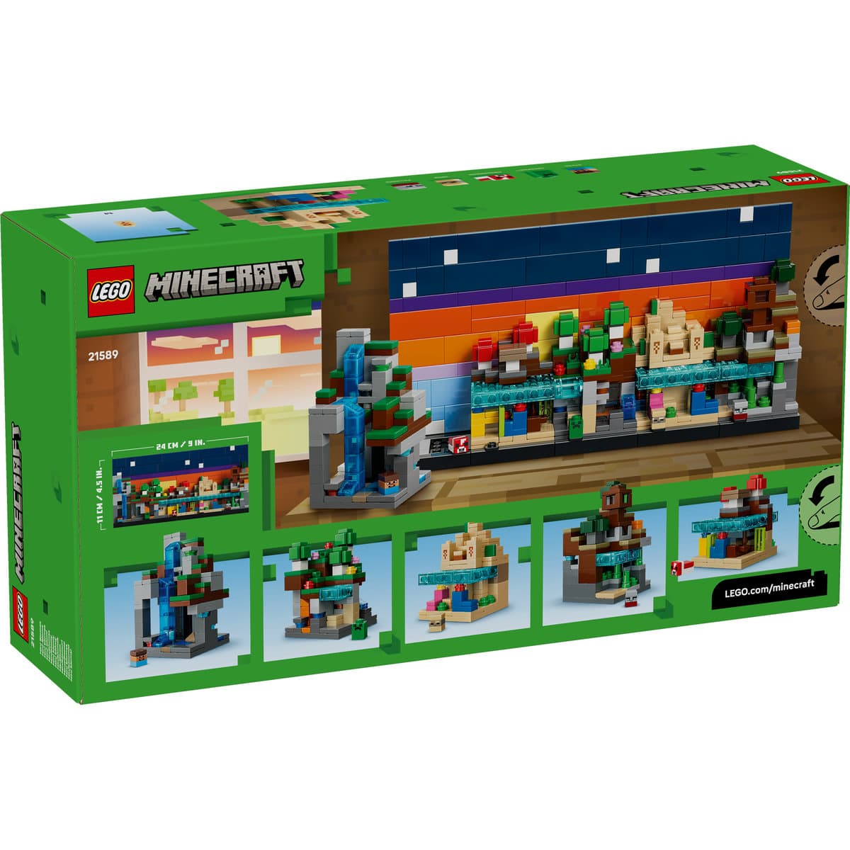 LEGO Minecraft Mini Biomes για 12+ Ετών 797τμχ 21589 3