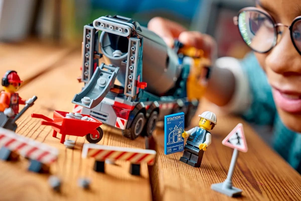 LEGO City Cement Mixer για 7+ Ετών 371τμχ 60478 8