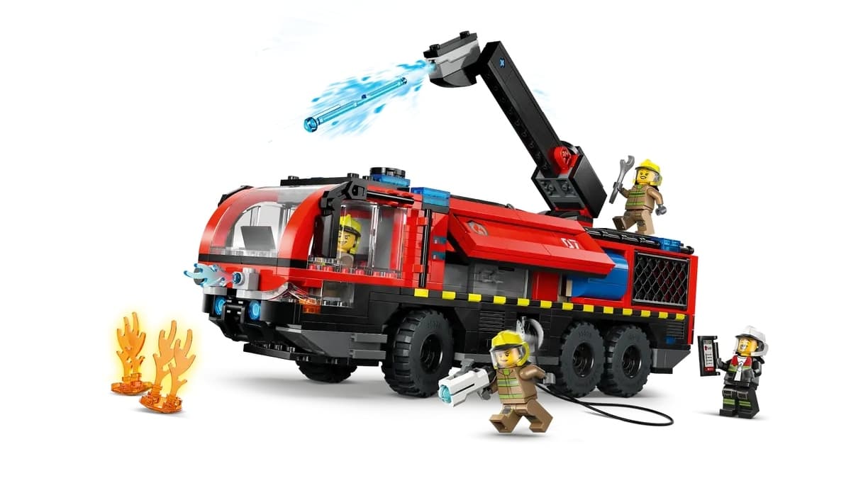 LEGO City Airport Fire Truck για 7+ Ετών 691τμχ 60499 8