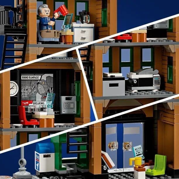 LEGO Marvel Spider-Man vs. Mysterio: The Daily Bugle για 10+ Ετών 781τμχ 76342 4