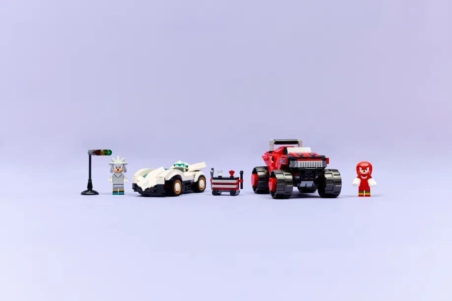 LEGO Sonic The Hedgehog Silver's Car vs. Knuckles' Monster Truck για 8+ Ετών 378τμχ 77118 7