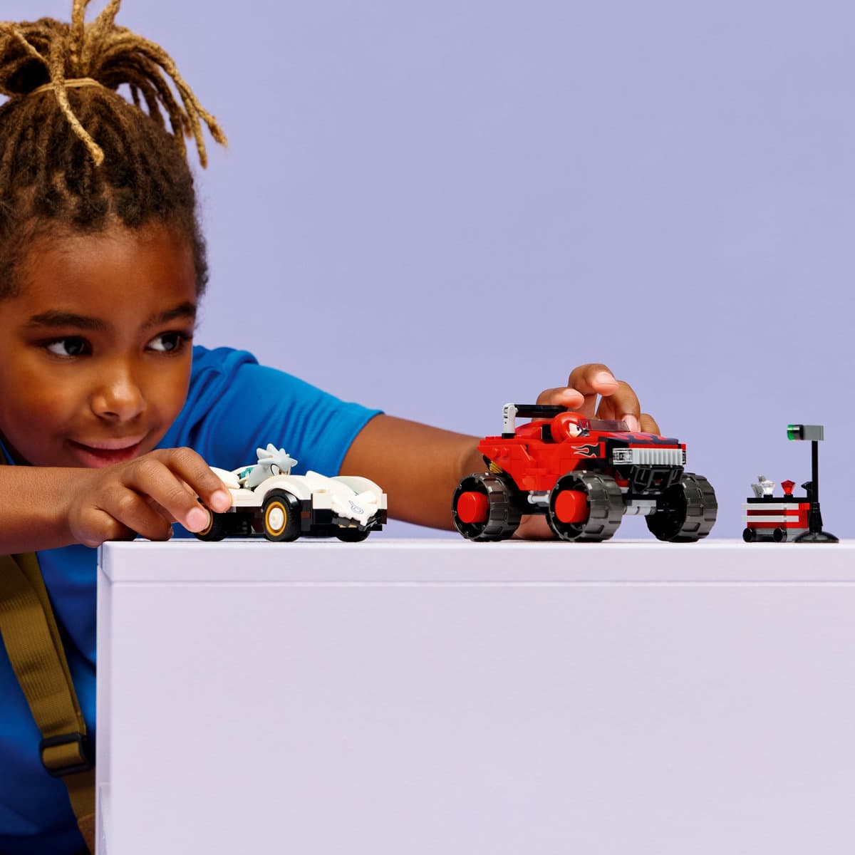 LEGO Sonic The Hedgehog Silver's Car vs. Knuckles' Monster Truck για 8+ Ετών 378τμχ 77118 5