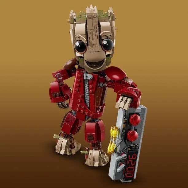 LEGO Marvel Ravager Jumpsuit Groot για 10+ Ετών 604τμχ 76341 8