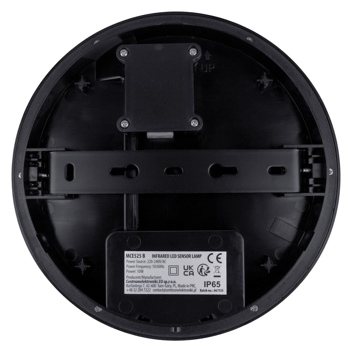 Maclean Energy Επιτοίχιο Εξωτερικό Φωτιστικό LED IP65 10W με Φυσικό Λευκό Φως MCE525 B 10