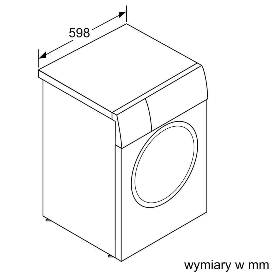 Bosch Πλυντήριο Ρούχων 8kg 1200 Στροφών WAN2405BPL 7