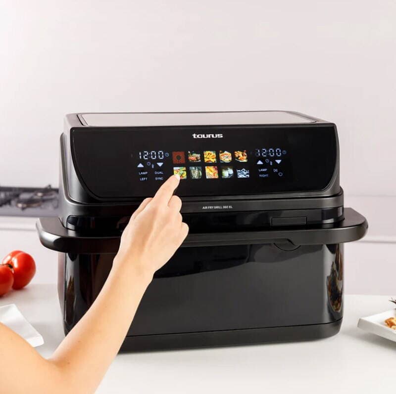 Taurus Air Fryer 10lt Μαύρο 973004000 7