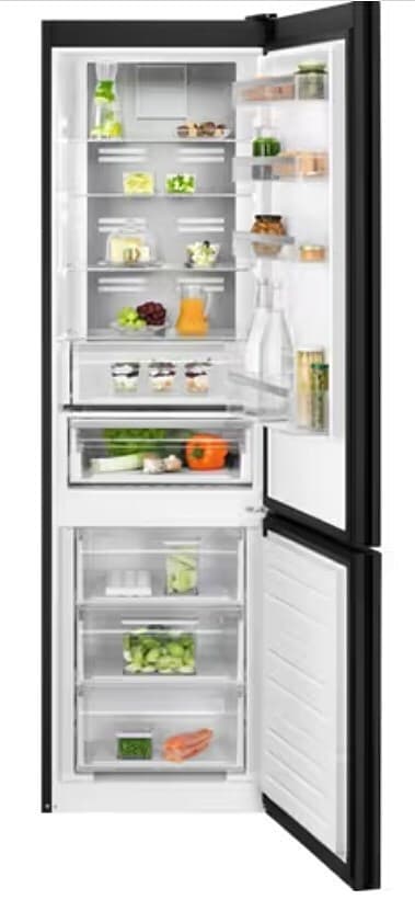 Electrolux Ψυγειοκαταψύκτης 367lt NoFrost Υ201xΠ59.5xΒ66.2εκ. Μαύρος LNT7ME36K2 7