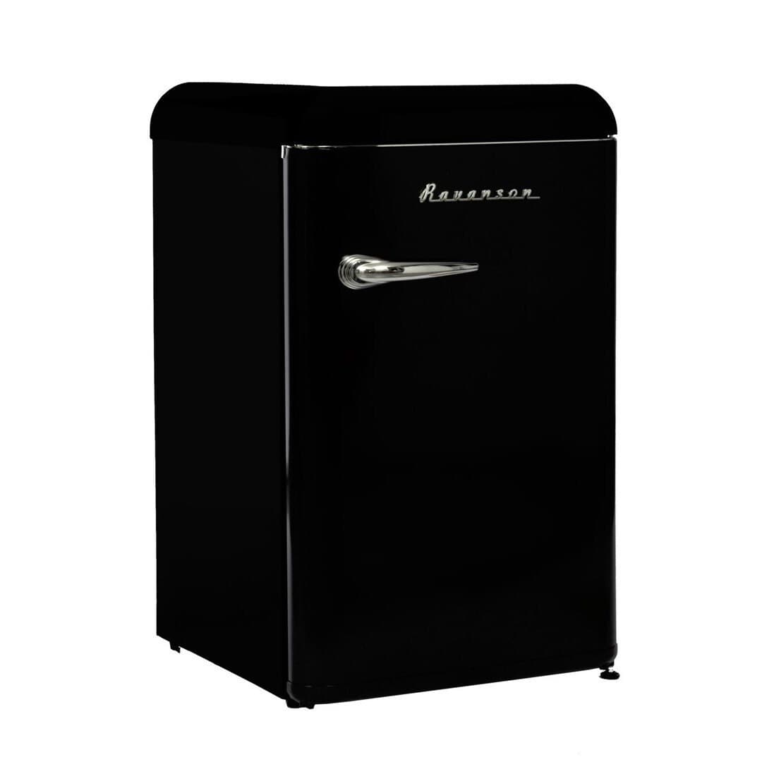 Ravanson Retro Mini Bar 118lt Υ86xΠ54.5xΒ58.5εκ. Μαύρο LKK-120ERB 4