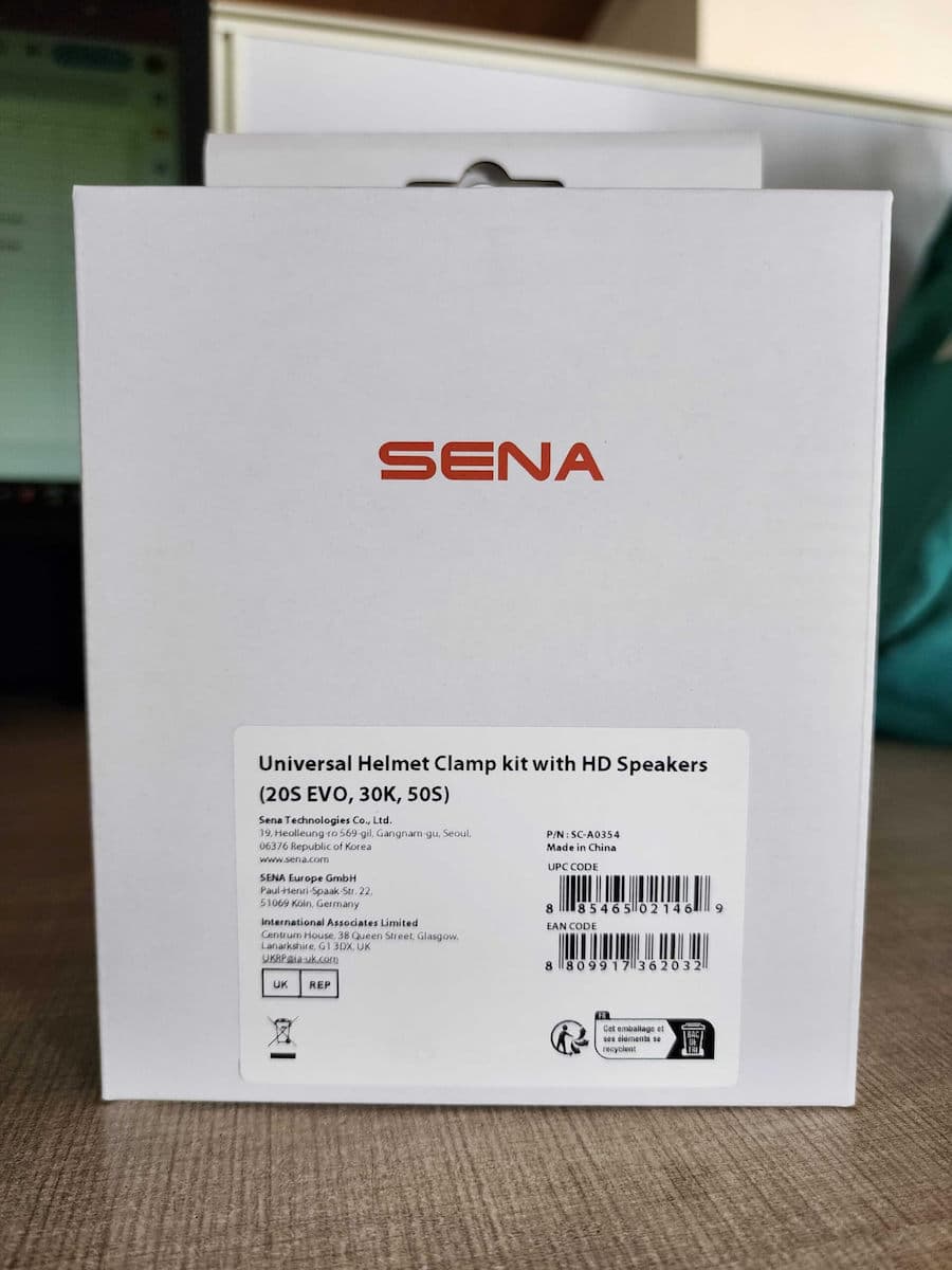 Κιτ Τοποθέτησης Sena Ενδοεπικοινωνία 20s Evo 30k 50s Ηχεία Hd 4