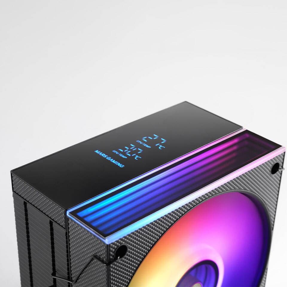 Tacens MARS MCPU-LCD Ψύκτρα Επεξεργαστή για Socket AM4/AM5/1200/115x με ARGB Φωτισμό 5