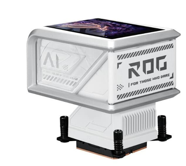 Asus ROG Ryuo IV 360 ARGB Υδρόψυξη AIO CPU με 3 Ανεμιστήρες 120mm Λευκή 5