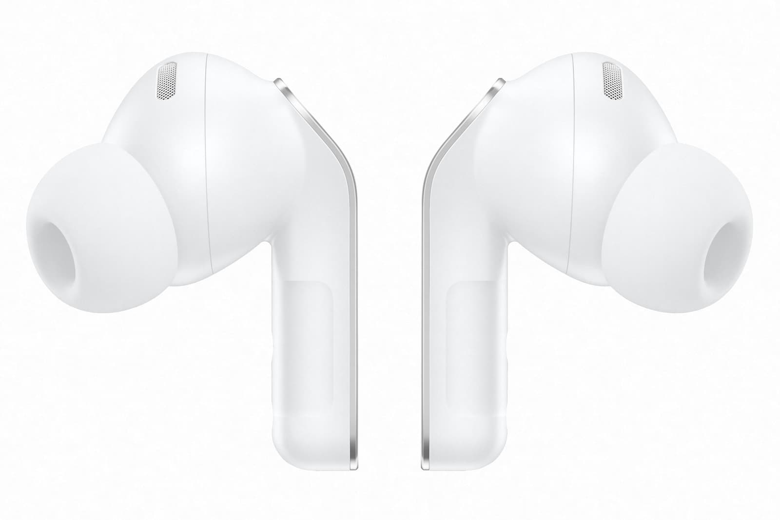 Samsung Galaxy Buds4 Pro Bluetooth Handsfree Ακουστικά με Αντοχή στον Ιδρώτα και Θήκη Φόρτισης Λευκά 4