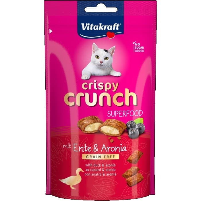 Vitakraft Vitakraft Kot 60g Crispy Crunch Duck Aronia 8 2