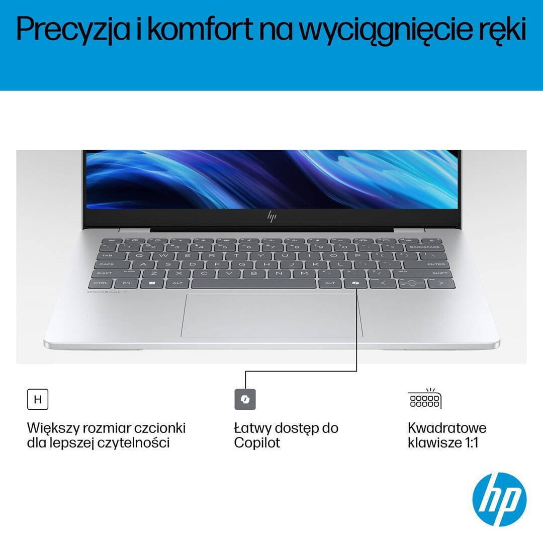 HP OmniBook 7 AI 14-fr0003nw 14" OLED FHD+ (Ultra 5-225U/16GB/512GB SSD/W11 Pro) (US Keyboard) 6