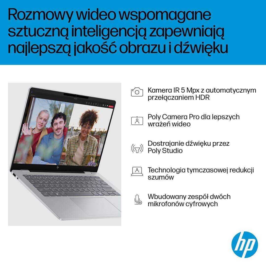 HP OmniBook 7 AI 14-fr0003nw 14" OLED FHD+ (Ultra 5-225U/16GB/512GB SSD/W11 Pro) (US Keyboard) 11
