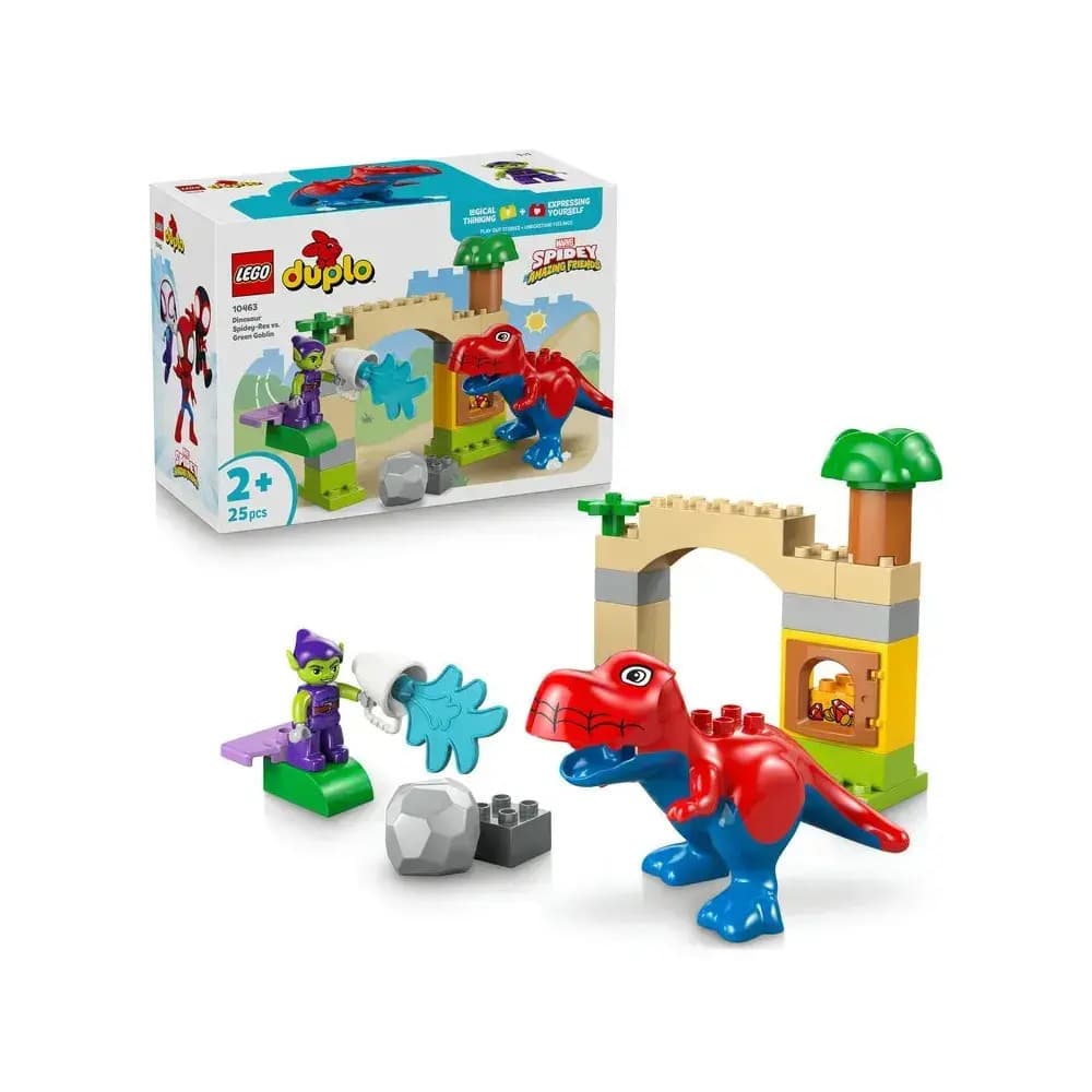 LEGO Duplo Spidey-Rex Dinosaur vs. Green Goblin για 2+ Ετών 25τμχ 10463 3