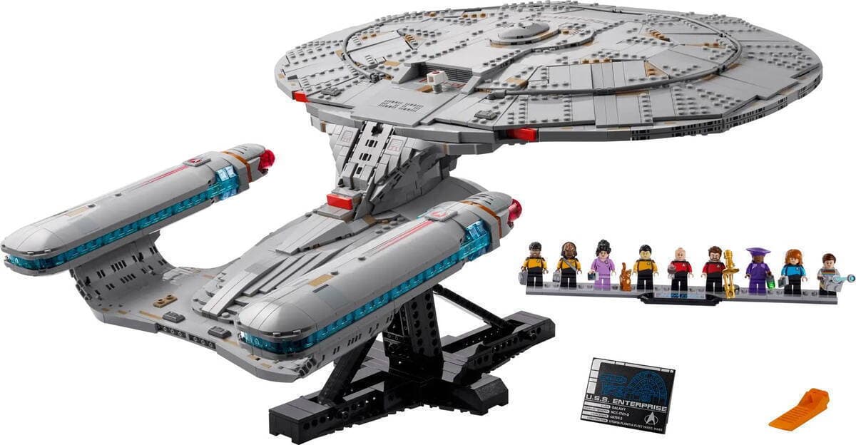LEGO Icons Star Trek: U.S.S. Enterprise NCC-1701-D™ για 18+ Ετών 3600τμχ 10356 4