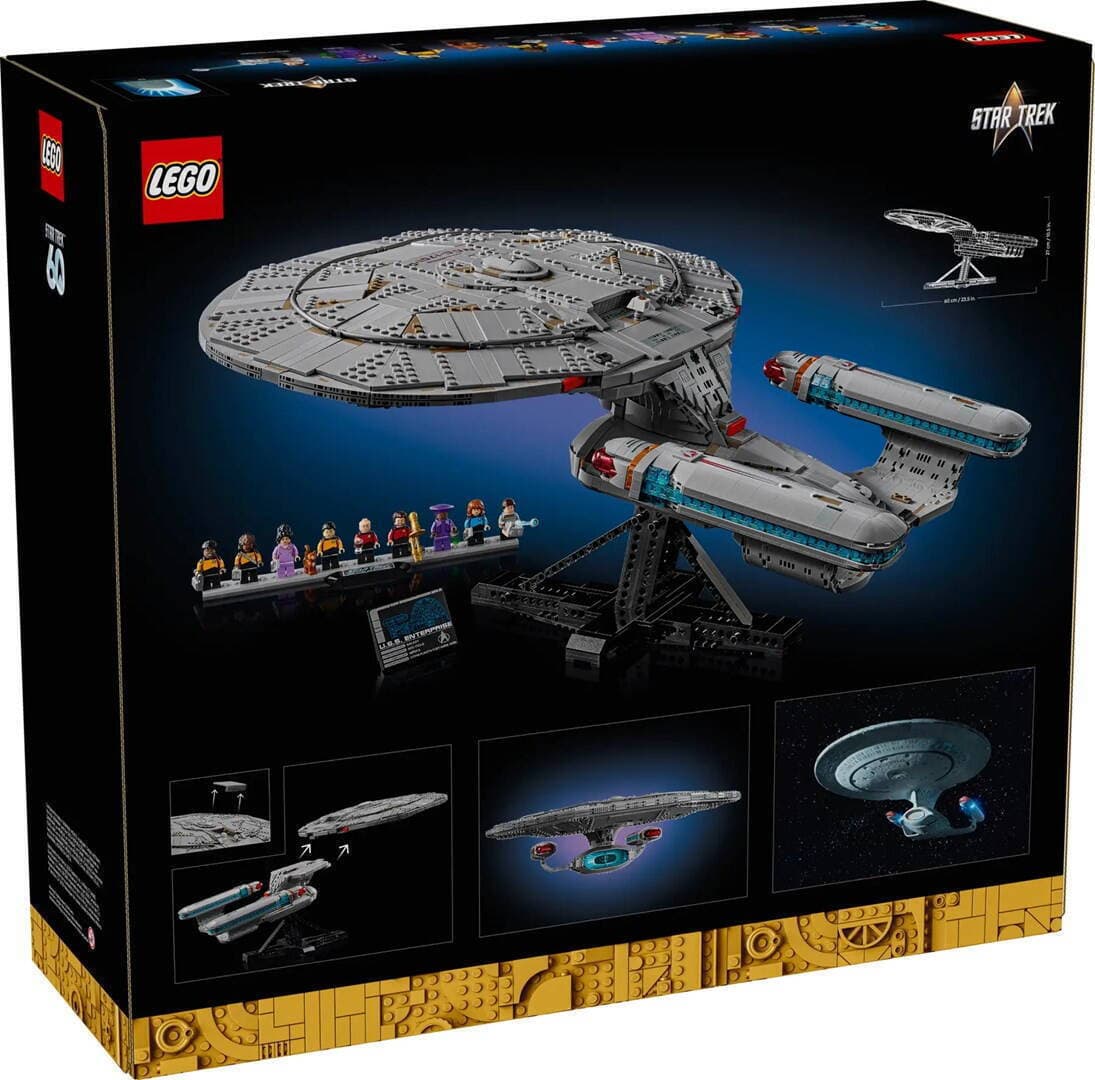 LEGO Icons Star Trek: U.S.S. Enterprise NCC-1701-D™ για 18+ Ετών 3600τμχ 10356 3