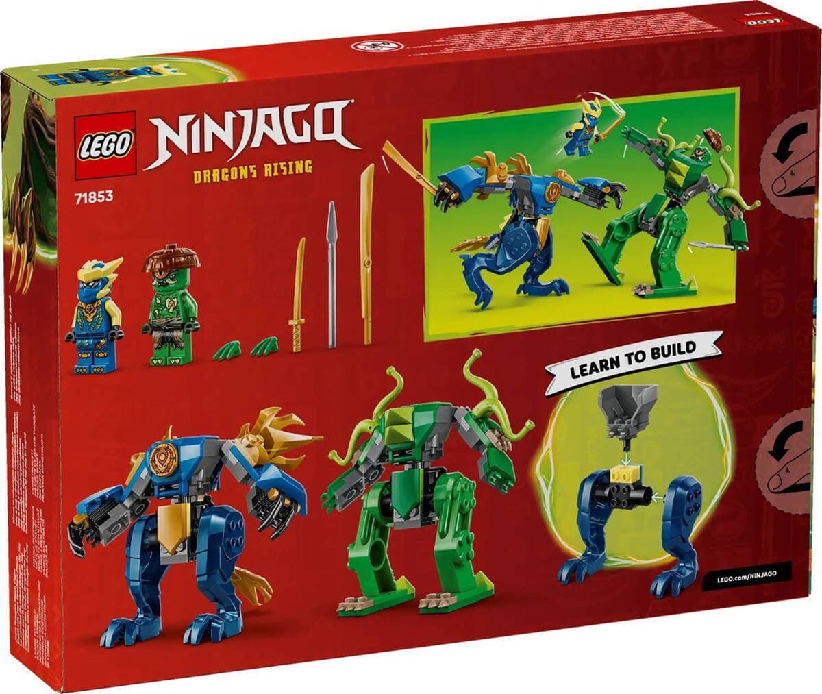 LEGO Ninjago Jay's Dragon Mech Fight για 4+ Ετών 107τμχ 71853 3