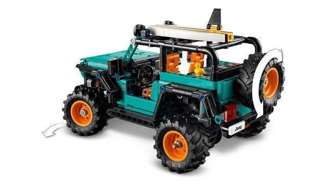LEGO Technic Jeep® Wrangler Rubicon SUV για 10+ Ετών 723τμχ 42227 6