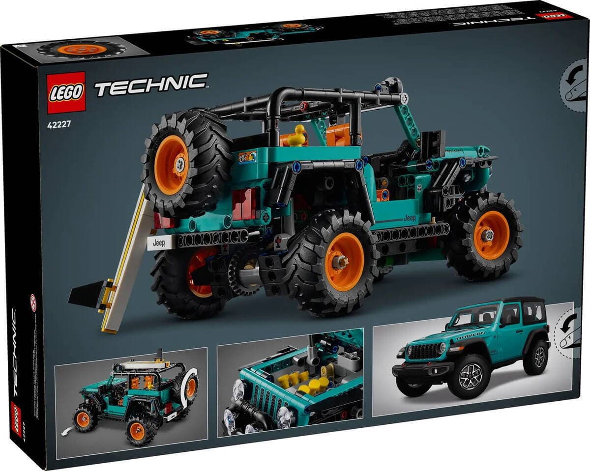 LEGO Technic Jeep® Wrangler Rubicon SUV για 10+ Ετών 723τμχ 42227 2