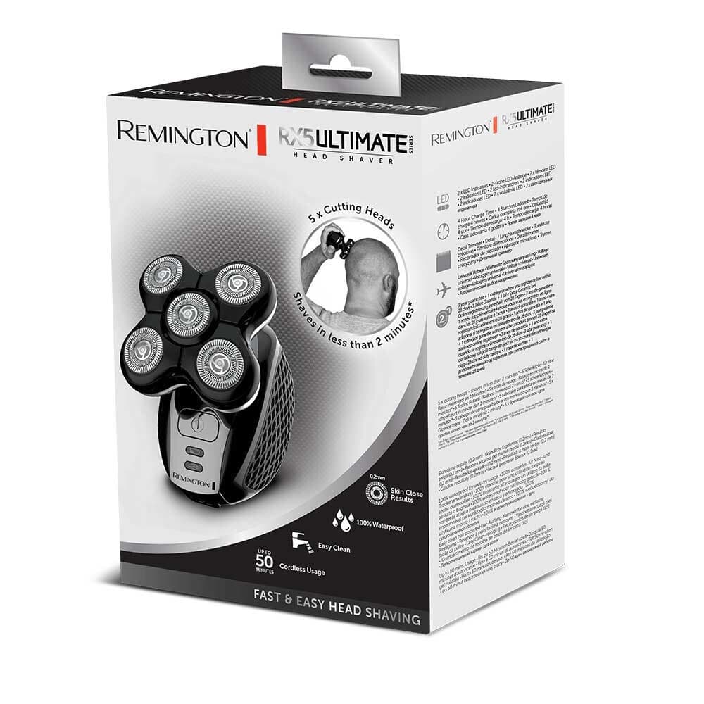 Remington RX5 για το Κεφάλι XR1500 Περιστρεφόμενη Ξυριστική Μηχανή Προσώπου Επαναφορτιζόμενη 5