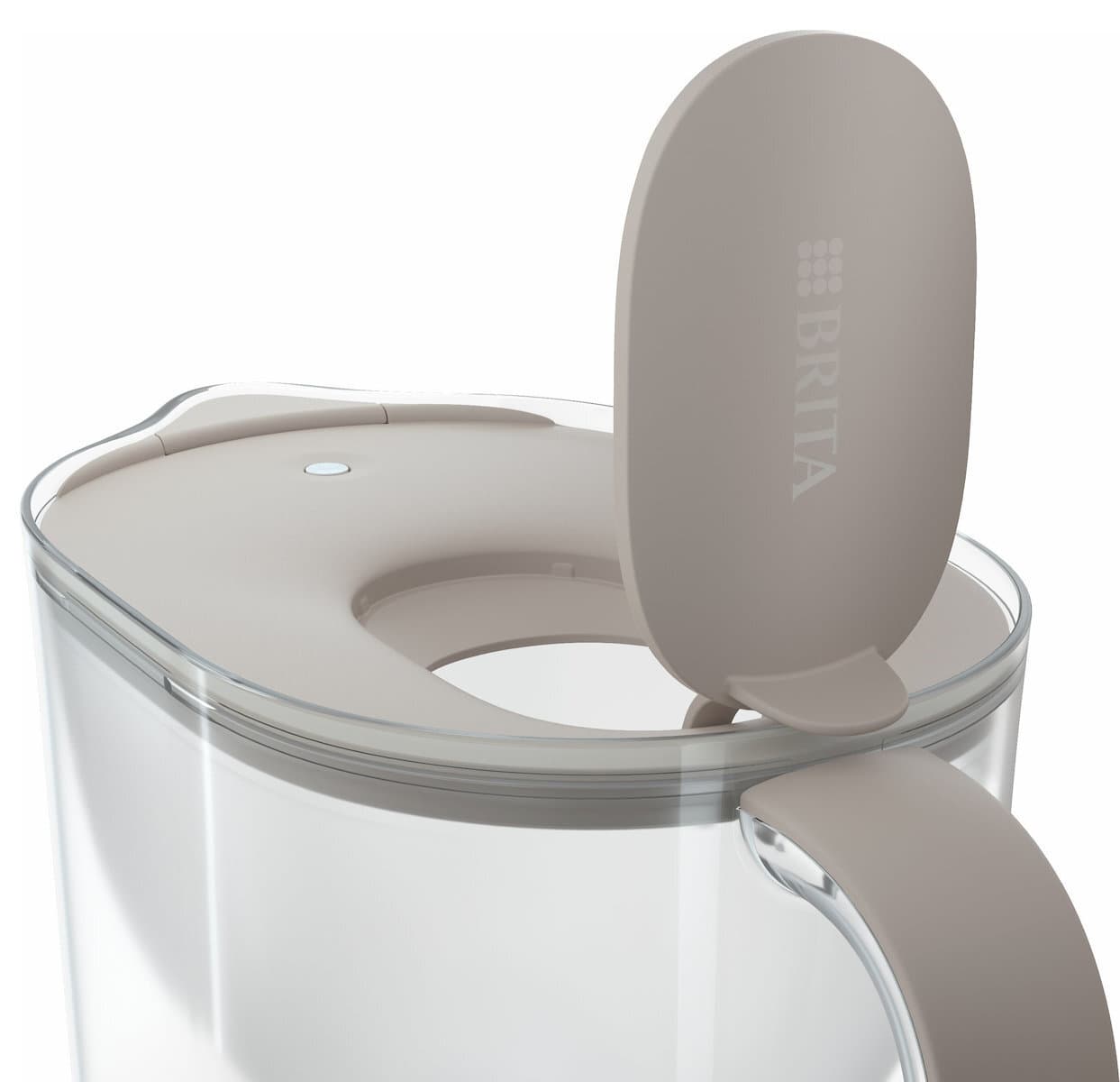 Brita Style Essential Xl Sandy + Mx Pro Pure Κανάτα Σερβιρίσματος Πλαστική με Φίλτρο 3600ml 3