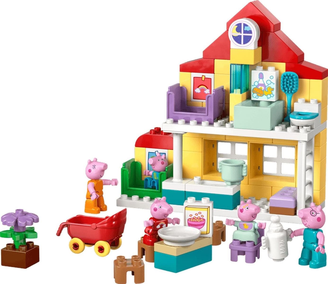 LEGO Duplo Peppa Pig - Family House για 2+ Ετών 84τμχ 10467 2